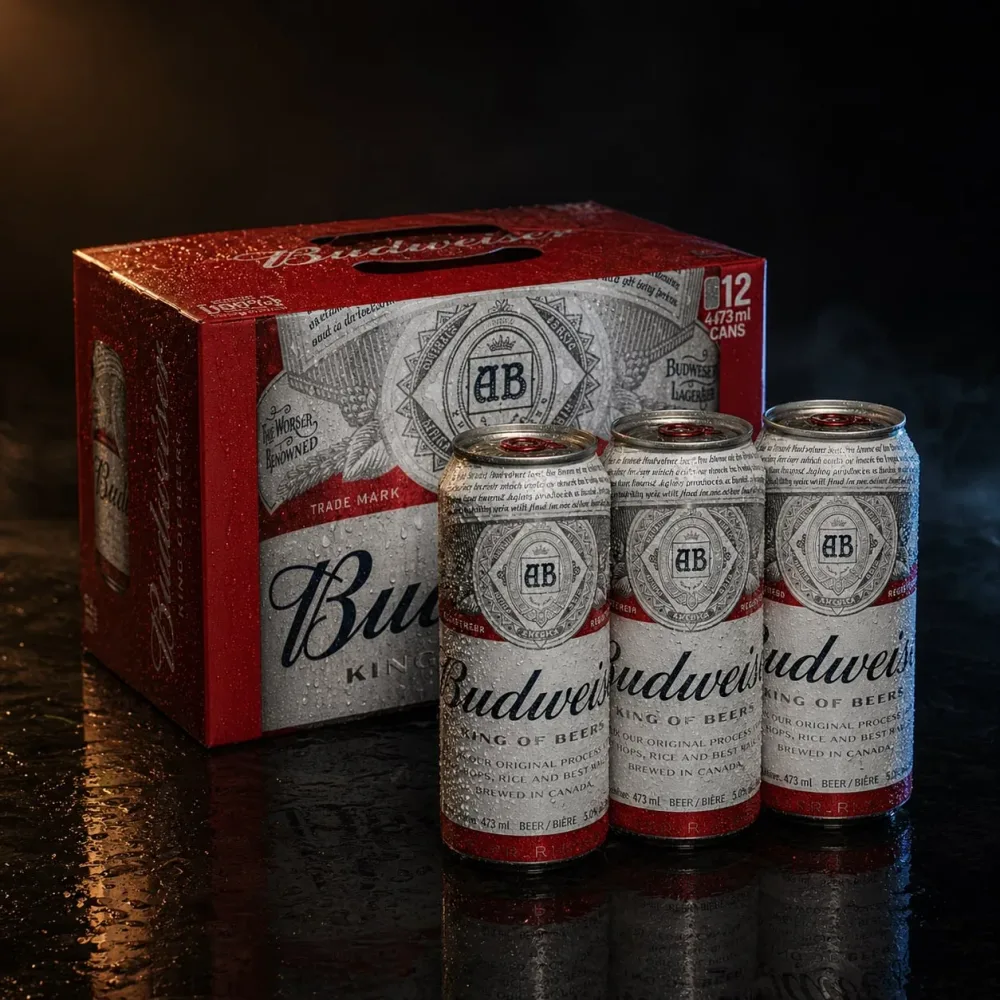 Budweiser 12-Pack — after-hours alcohol delivery