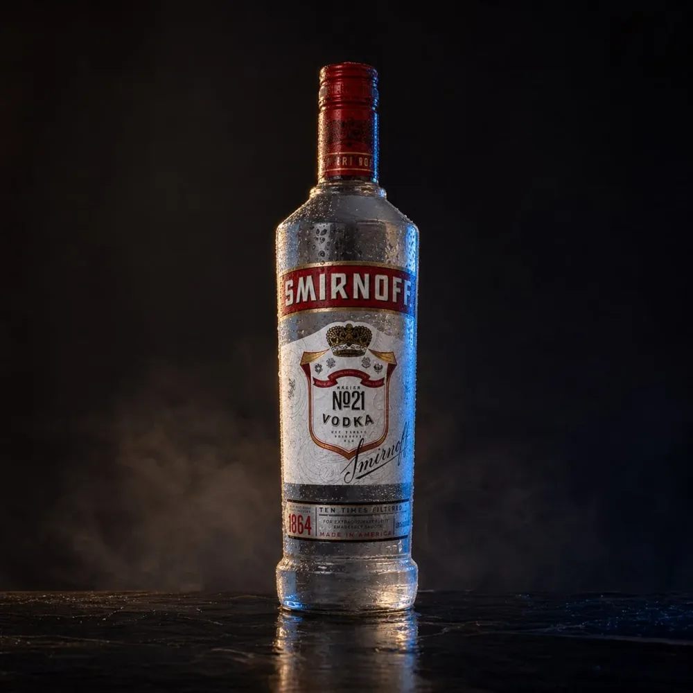 Smirnoff No. 21 Vodka — after-hours alcohol delivery