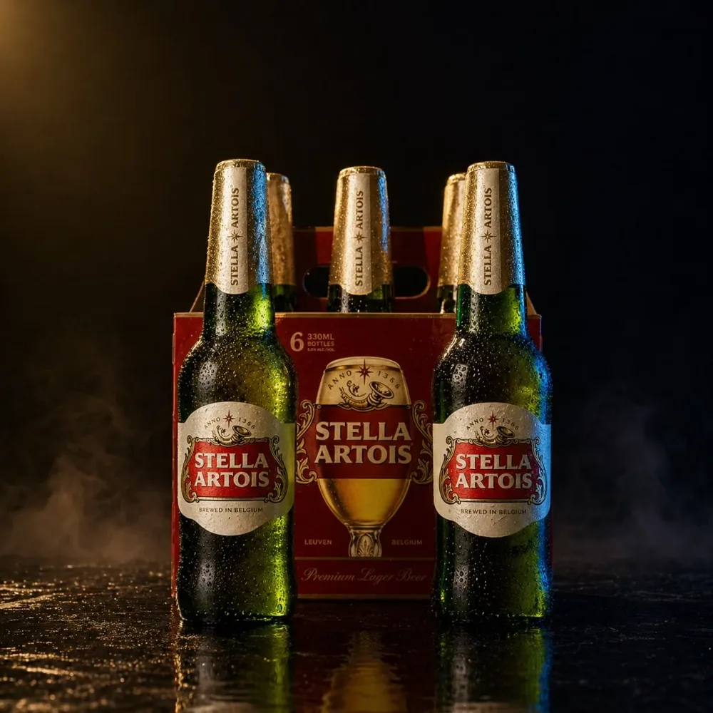 Stella Artois 6-Pack — after-hours alcohol delivery